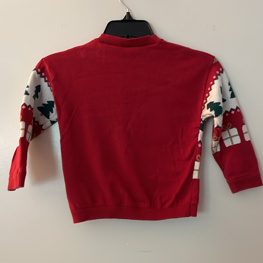 3‎ for $25! H&M Red Holiday Kids Sweater, size 2T - Picture 4 of 4